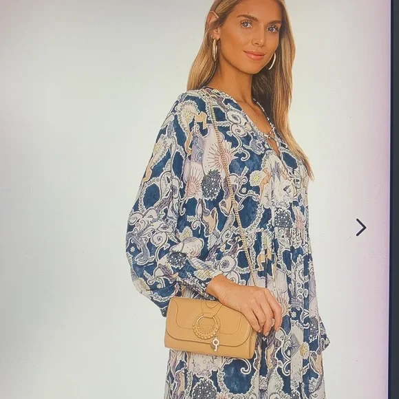 New Without SeeTag by Chloe  Hana Large Leather Wallet on a Chain - Picture 4 of 17